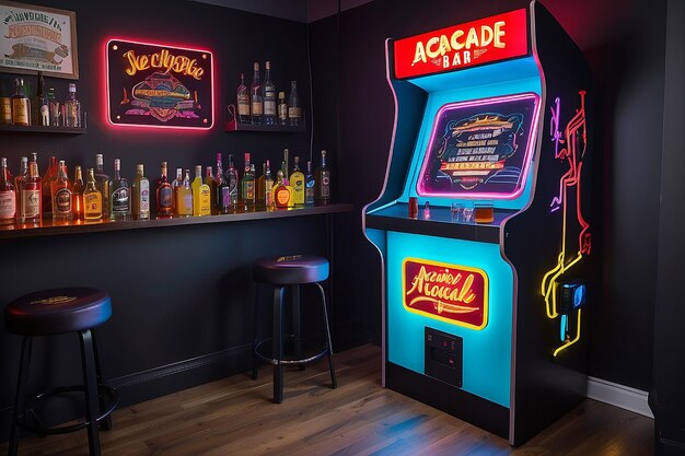 Arcade game art direction